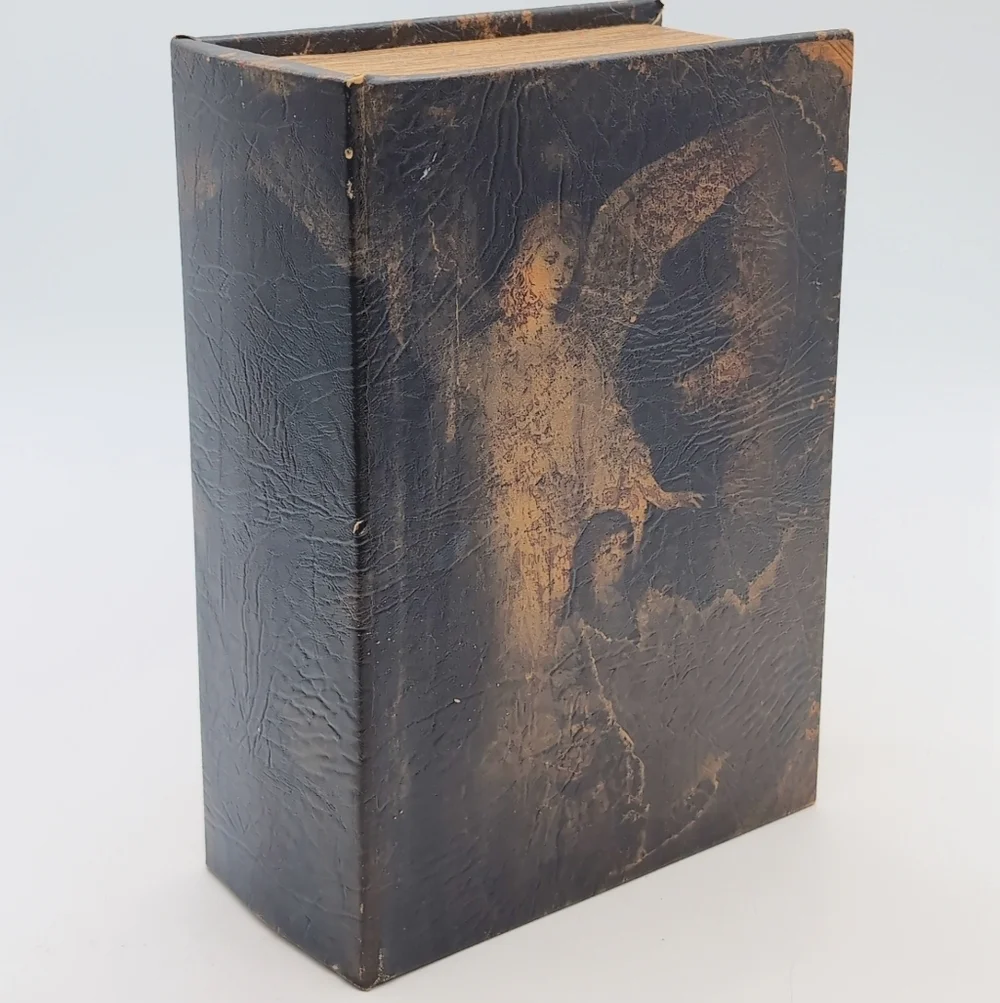 Vintage Guardian Angel 3x6x9 False Stash Book
